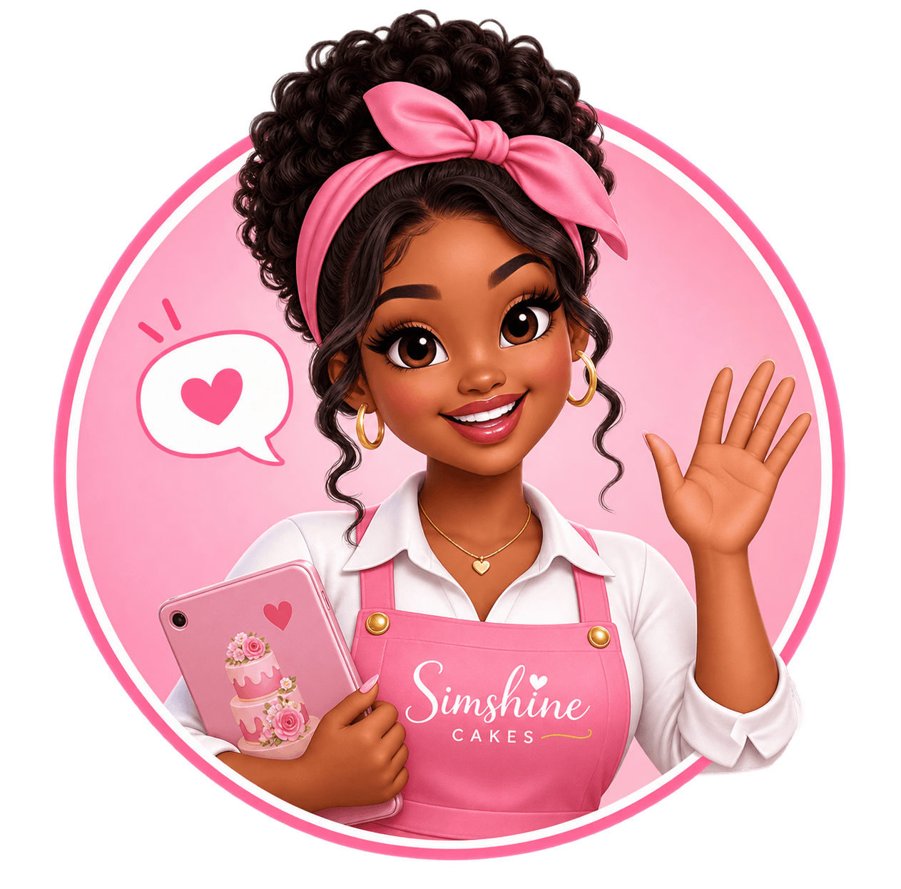 Simi, Simshine Cakes assistant
