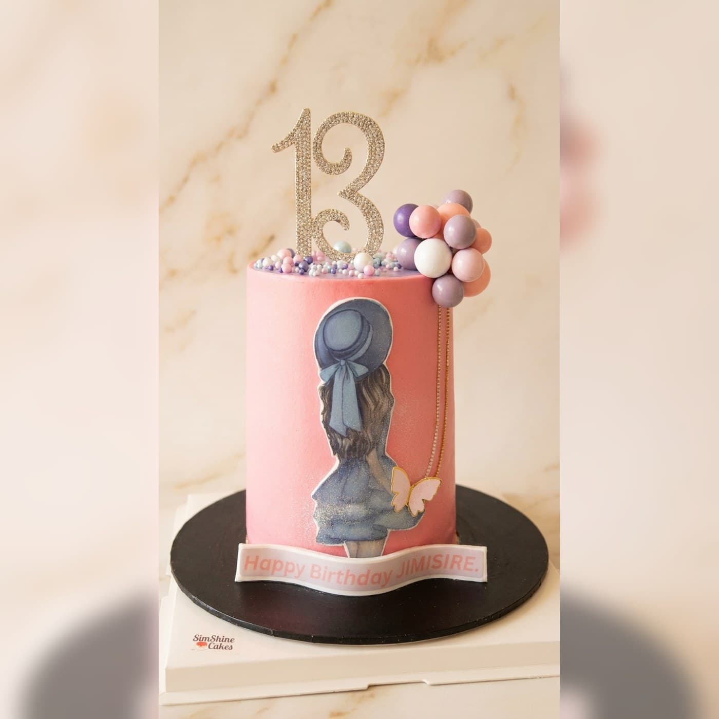 Teen Drama Birthday Cake by Simshine Cakes