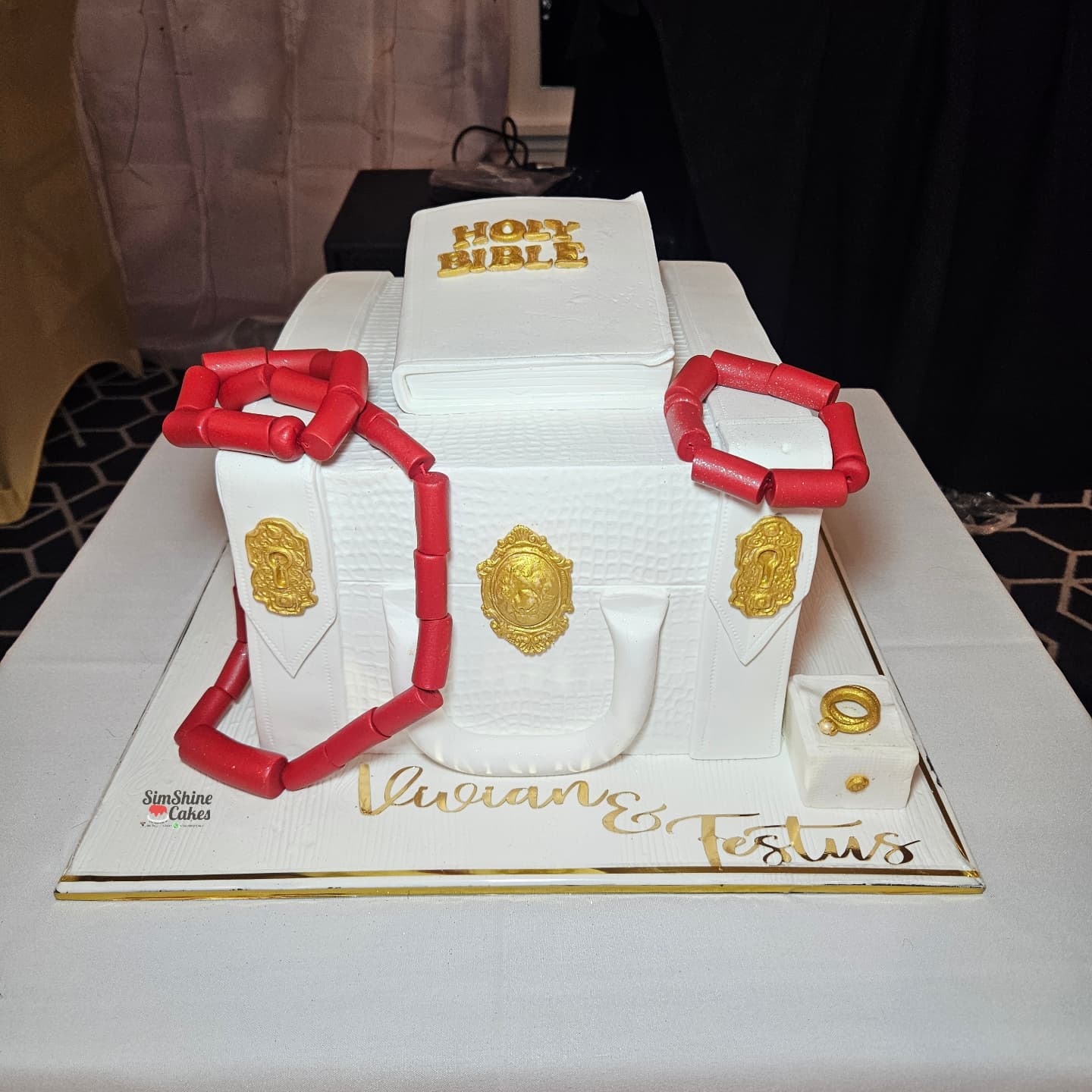 Elegant Birthday Cake